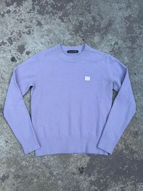 Acne Lavender Crewneck Sweater